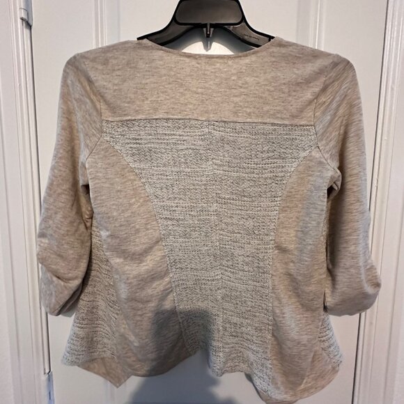 Maurices Womens Open Front Cardigan Sweater With Tab Sleeves Medium Cotton & Pol - Picture 12 of 12